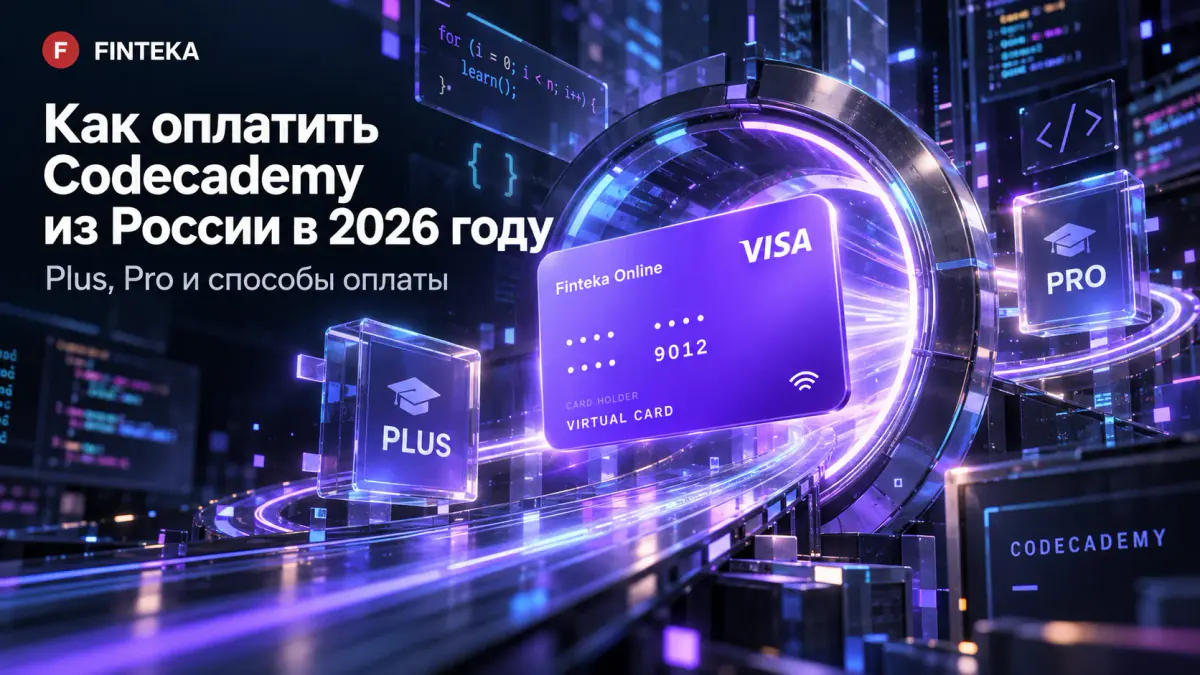 Как оплатить Codecademy из России в 2026 году: Plus, Pro и способы оплаты