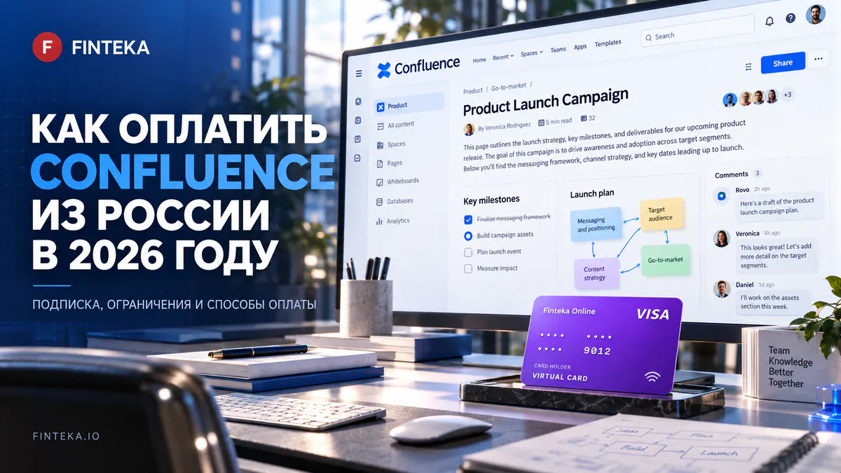 Как оплатить Confluence из России в 2026 году: подписка, ограничения и способы оплаты